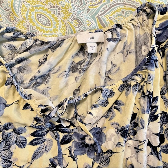 J Jill Medium Floral Blouse - Picture 5 of 8